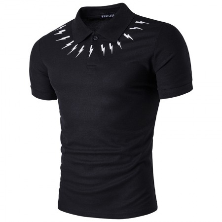 New Trend Casual Men's Short-Sleeved Shirt